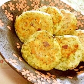 米粉ｄｅ❤お豆腐と薩摩芋＆青海苔の団子風❤